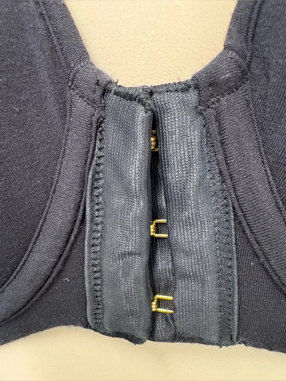 ThirdLove 24/7 Classic Nursing Bra Black 36E Front Closure Underwire Maternity